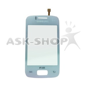 Сенсор (Touchscreen) Samsung S6102 белый - фото