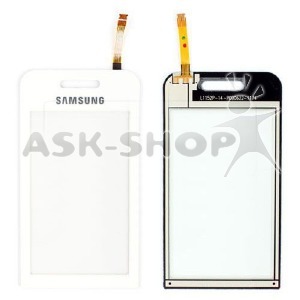 Сенсор (Touchscreen) Samsung S5230 белый high copy - фото