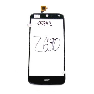 Сенсорный экран для телефона Acer Z630 черный - фото