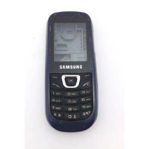 Корпус китай Samsung E1220 черный с английской клавиатурой - фото