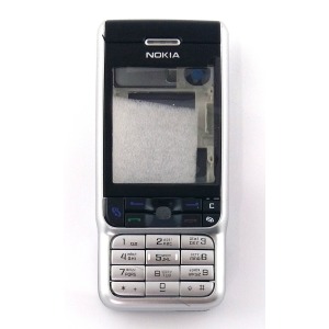 Корпус китай Nokia 3230 черный - фото