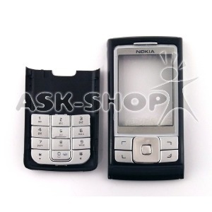Корпус китай Nokia 6270 черный с английской клавиатурой - фото