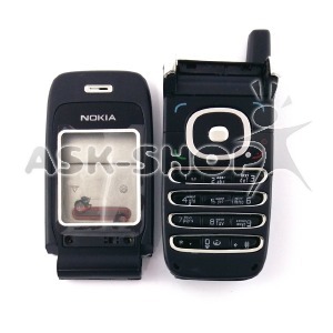 Корпус китай Nokia 6060 черный - фото