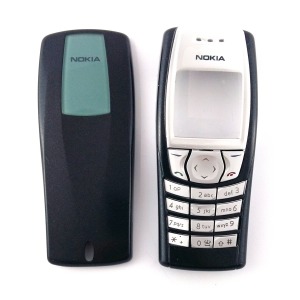 Корпус китай Nokia 6610 черный с английской клавиатурой - фото