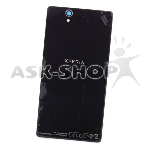 Задняя крышка на Sony C6603/L36h/Xperia Z черная high copy - фото