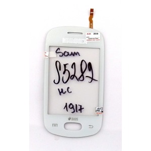 Сенсор (Touchscreen) Samsung S5280/S5282/S5310 белый high copy - фото