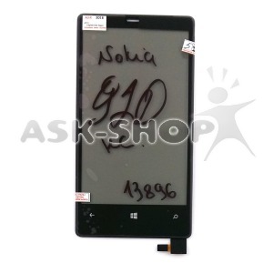 Сенсор (Touchscreen) Nokia 920 black high copy - фото