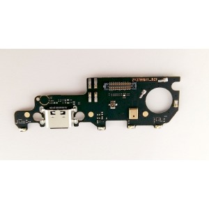 Разъем зарядки (Charger connector) Xiaomi Mi Max 3(Type-C), с нижней платой, микрофоном и элементами - фото