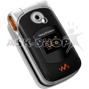 Корпус китай Sony Ericsson W300 черный с английской клавиатурой - фото