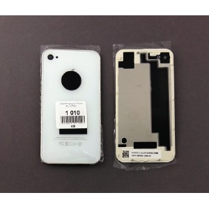 Задняя крышка на iPhone 4S белая - фото