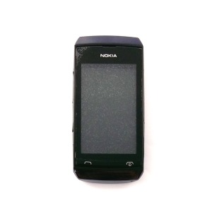 Корпус ОРИГИНАЛ (AAA класс) c клав. Nokia N305 черный - фото