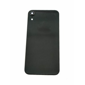 Задняя крышка на iPhone Xr черная,со стеклом камеры - фото