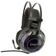 Наушники компьютерные Ipega PG-R015 USB/3.5/LED RGB подсветка черные 2,2м - фото 1