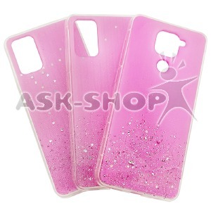Накладка Samsung A71/A715 Metal Dust розовая - фото