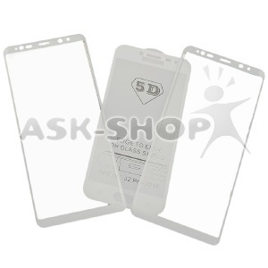 Стекло защитное Samsung N950/Note 8 3D белое т.у. - фото