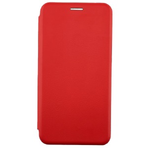 Чехол-книжка Fashion для Huawei Y5p красный# - фото