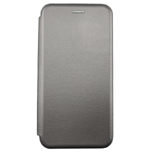Чехол-книжка Fashion Samsung J730 серый  - фото