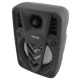 Колонка чемодан мини ESS-105 4&quot;/5W/RGB/BT/USB/AUX/microSD/FM от сети и аккумулятора/ручка 20,5х14,5х11см черная - фото 1