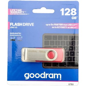 USB 128GB 3.0 Goodram UTS3 красная - фото