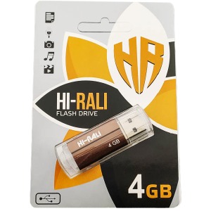 USB 4GB 2.0 Hi-Rali Corsair Series бронзовая - фото