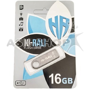 USB 16GB 2.0 Hi-Rali Shuttle Series черная - фото