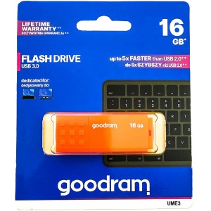 USB 16GB 3.0 Goodram UME3 оранжевая - фото