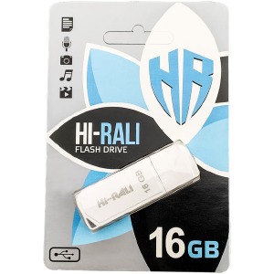 USB 16GB 2.0 Hi-Rali Taga Series белая - фото