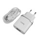 СЗУ microUSB Hoco N1 2.4A/1USB/12W белый - фото 1