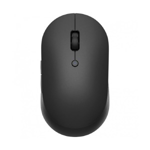 Компьютерная мышка беспроводная Xiaomi Mi Dual Wireless Mouse Silent черная - фото