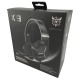 Наушники компьютерные Onikuma X9 USB/3,5(папа)+переходник 3,5(мама)-2х3,5 (папа)/LED RGB подсветка черные 2,2м - фото 3
