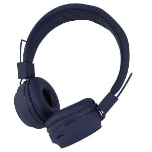 Наушники большие MP3 + Bluetooth Hoco W25 синие - фото