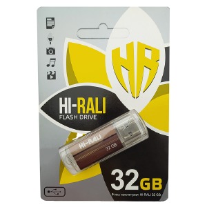 USB 32GB 2.0 Hi-Rali Corsair Series бронзовая - фото