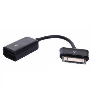 OTG-cable USB-мама переходник планшет P1000 черный - фото