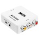 3RCA (AV) - HDMI конвертер белый - фото 1