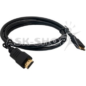 Кабель HDMI-miniHDMI черный 1,5м - фото