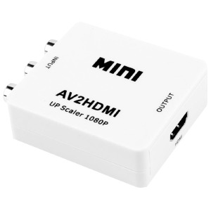 3RCA (AV) - HDMI конвертер белый - фото