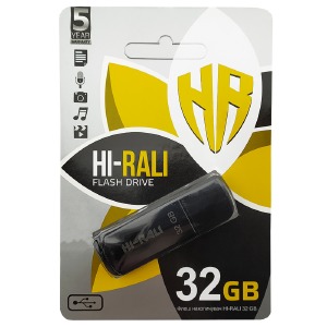 USB 32GB 2.0 Hi-Rali Taga Series черная - фото