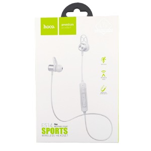 Hands Free Bluetooth Hoco ES14+ sport TWS/BT4.2/80mAh стальные - фото