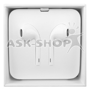 Hands Free iPhone Lightning ORIGINAL Earpods with MFI IC белые в т.у.# - фото