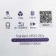 Hands Free 3.5 великі Hoco W21 mic бузкові 1,2м - фото 2