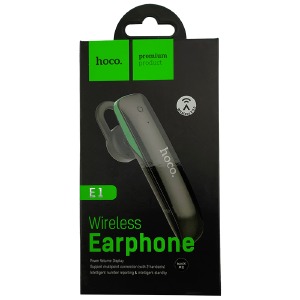 Bluetooth-гарнитура Hoco E1 черная - фото