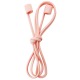 Шнурок держатель airPods розовый - фото 1