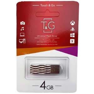 USB 4GB 2.0 T&G 103 metall стальная - фото