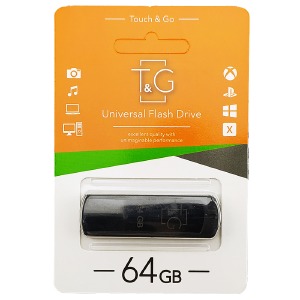 USB 64GB 2.0 T&G 011 Classic черная - фото