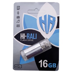 USB 16GB 2.0 Hi-Rali Corsair серебряная - фото