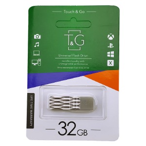USB 32GB 2.0 T&G 103 metall Series стальная - фото