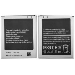 АКБ для Samsung S7262/S7272/S7562/i8160/i8190 оригинал (1500 мАч) пакет Husky - фото