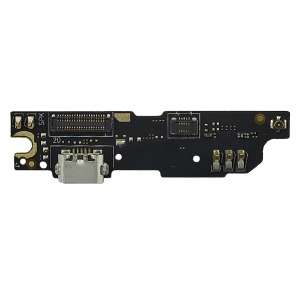 Разъем зарядки (Charger connector) Meizu M3 Note(L681!!!), с нижней платой, микрофоном и элементами - фото