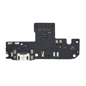 Разъем зарядки (Charger connector) Xiaomi Redmi Note 5a , с нижней платой, микрофоном и элементами - фото