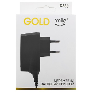 Сетевое зарядное устройство Sams. D880 Gold (Китай Premium) с коробкой - фото